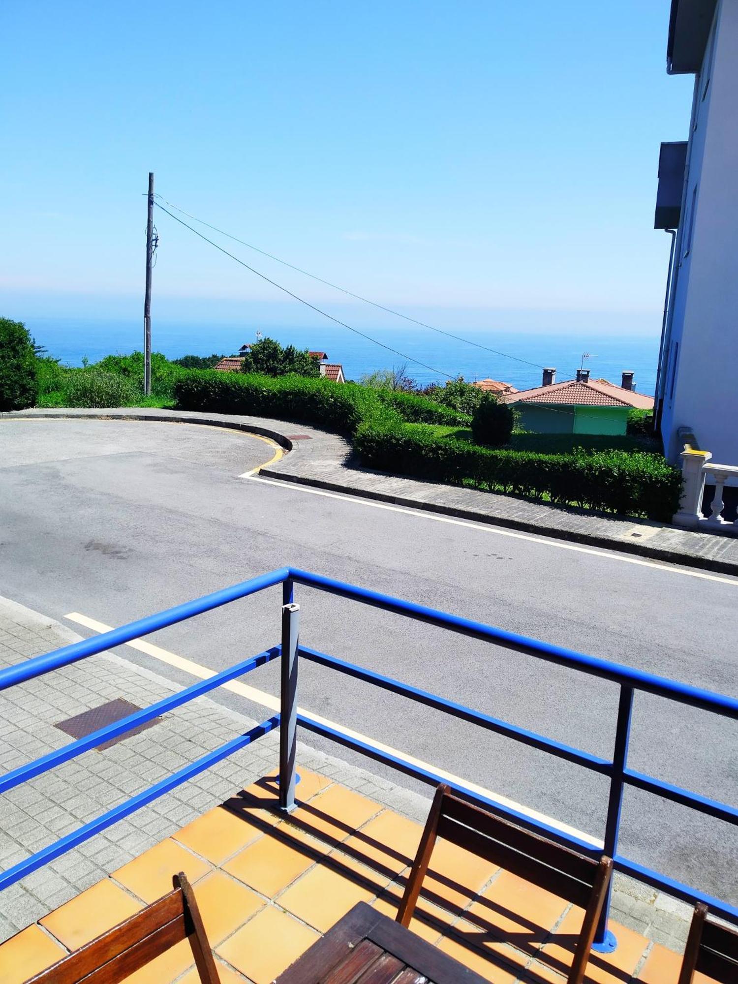 El Rincon Del Cucu, Con Terraza Apartment Luanco Bagian luar foto