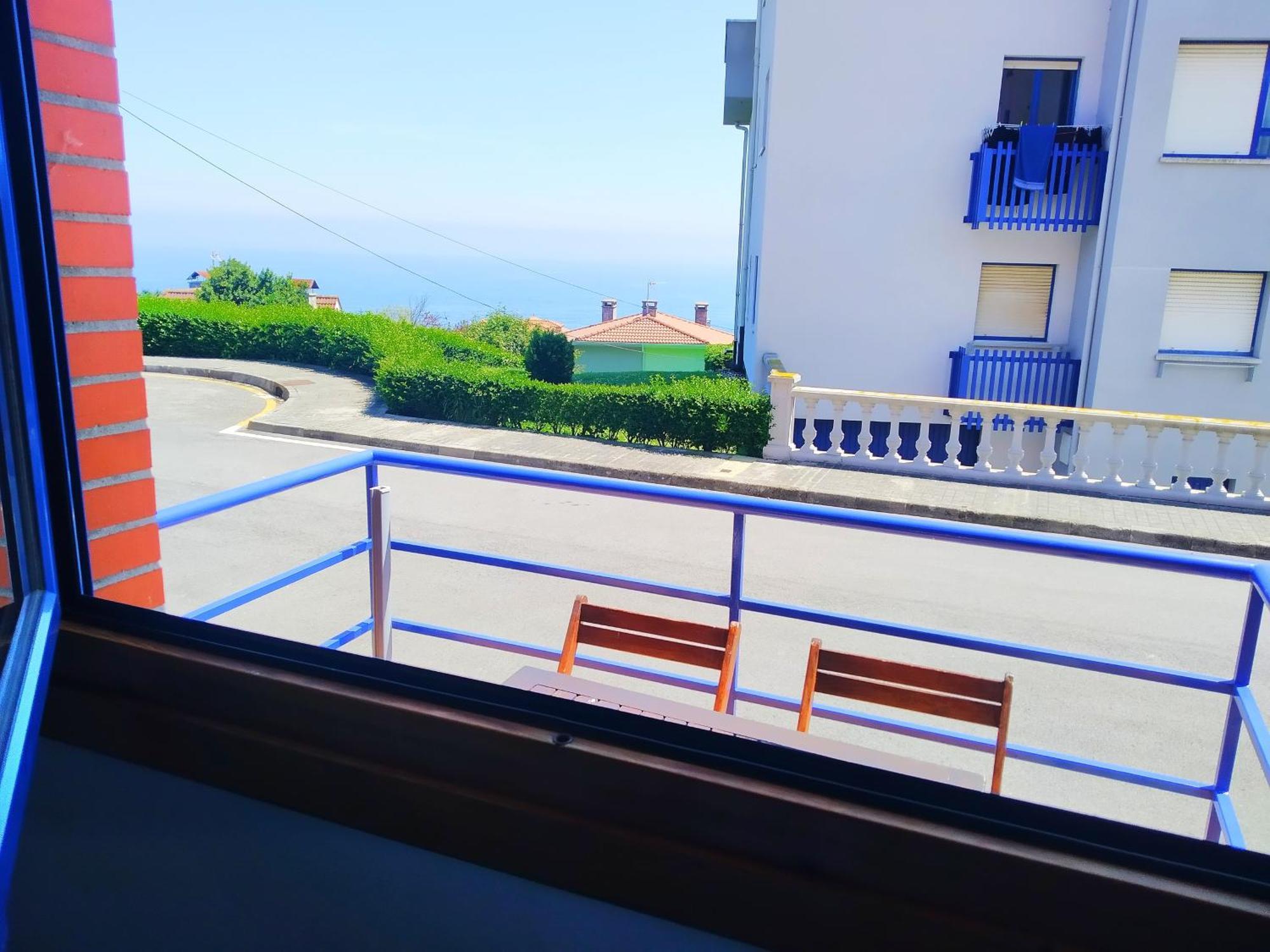 El Rincon Del Cucu, Con Terraza Apartment Luanco Bagian luar foto